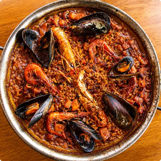 Paella marinera